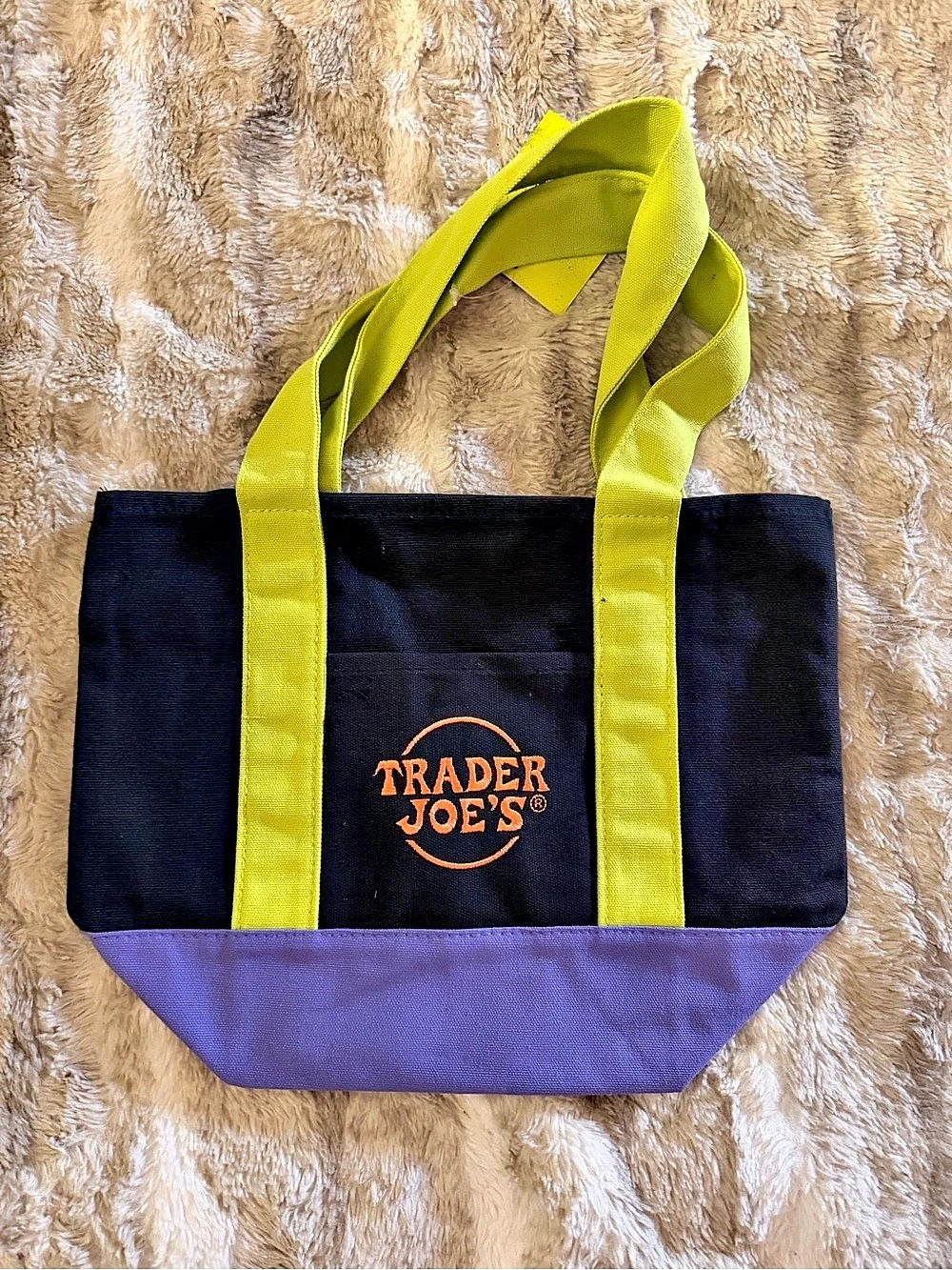 Trader Joe's Trick-or-Treat Mini Canvas Tote Bag